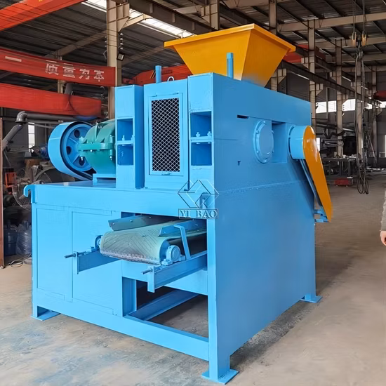 Charcoal Ball Briquetting Machine Coal Ball Press Machine Roller Ball Press Pillow Shape Charcoal Briquette Machine