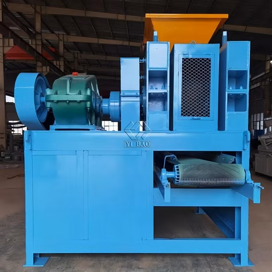 Charcoal Ball Briquetting Machine Coal Ball Press Machine Roller Ball Press Pillow Shape Charcoal Briquette Machine