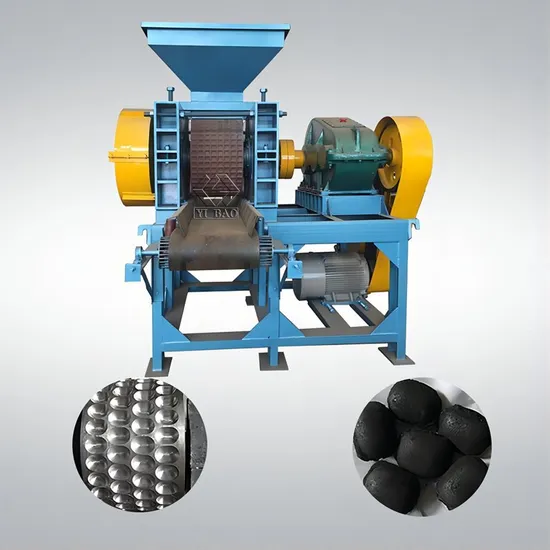 Charcoal Ball Briquetting Machine Coal Ball Press Machine Roller Ball Press Pillow Shape Charcoal Briquette Machine