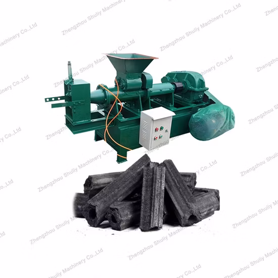 Coconut Shell Charcoal Briquette Extruding Machine Coal Briquette Press Machine