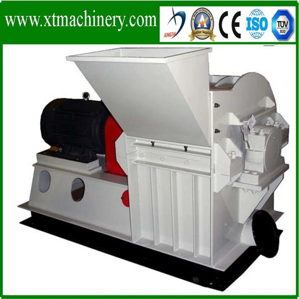 220kw Motor, Double Roller, 132PCS Blades Wood Sawdust Hammer Crusher