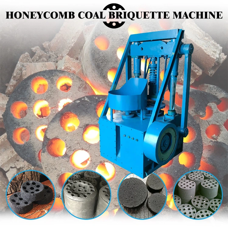 Manufacture Honeycomb Coal Charcoal Briquette Press Machine