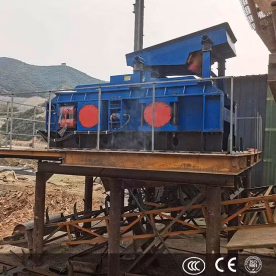 Trituradora de rodillos de molienda de alta presión para minería de minerales