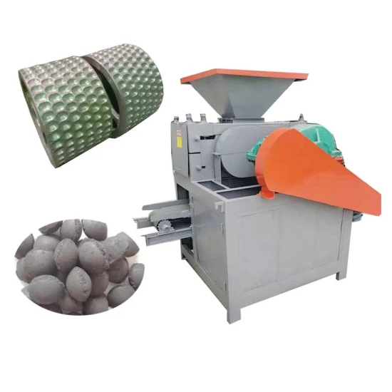 Máquina para fabricar briquetas de polvo de prensa de bolas de carbón y carbón de cáscara de coco de nido de abeja