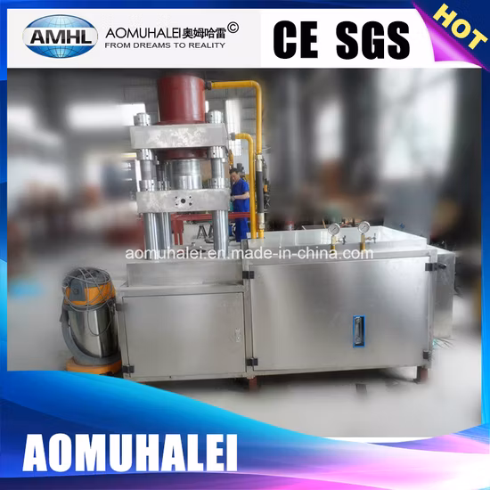 Máquina formadora de prensa de briquetas hidráulica automática