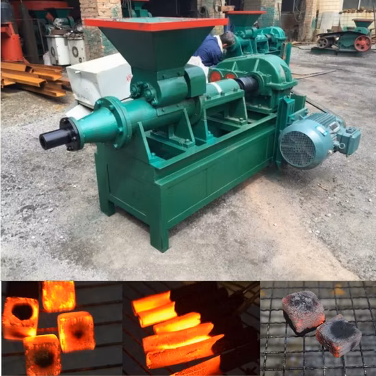 Extrusora de carbón para máquina de fabricación de briquetas de carbón profesional CE a la venta